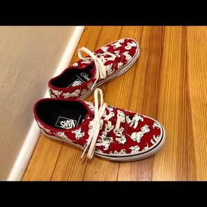 Vans size 7.5 Disney 101 Dalmatian edition